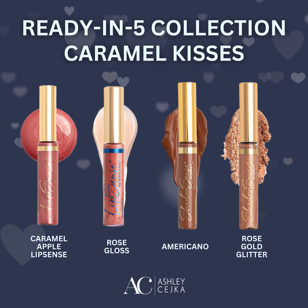 Caramel Kisses Ready-in-Five Cosmetics Collection | SeneGence